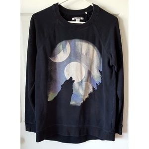 LA Hearts Howling Wolf Sweatshirt